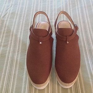 Jolimall brown wedge sandals